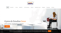 Desktop Screenshot of formacioneingenieriacenor.com